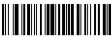 Black and white barcode image with vertical lines and a central dot
