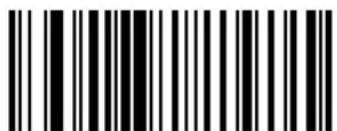 Black and white barcode image with vertical lines and a small number '1' at the bottom