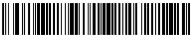 Black and white barcode image with vertical lines and a central dot