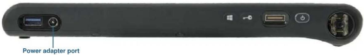 Power adapter port