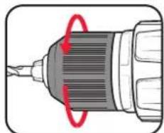 Ozito PXBHDK-250 - Installing A Drill Bit - 3