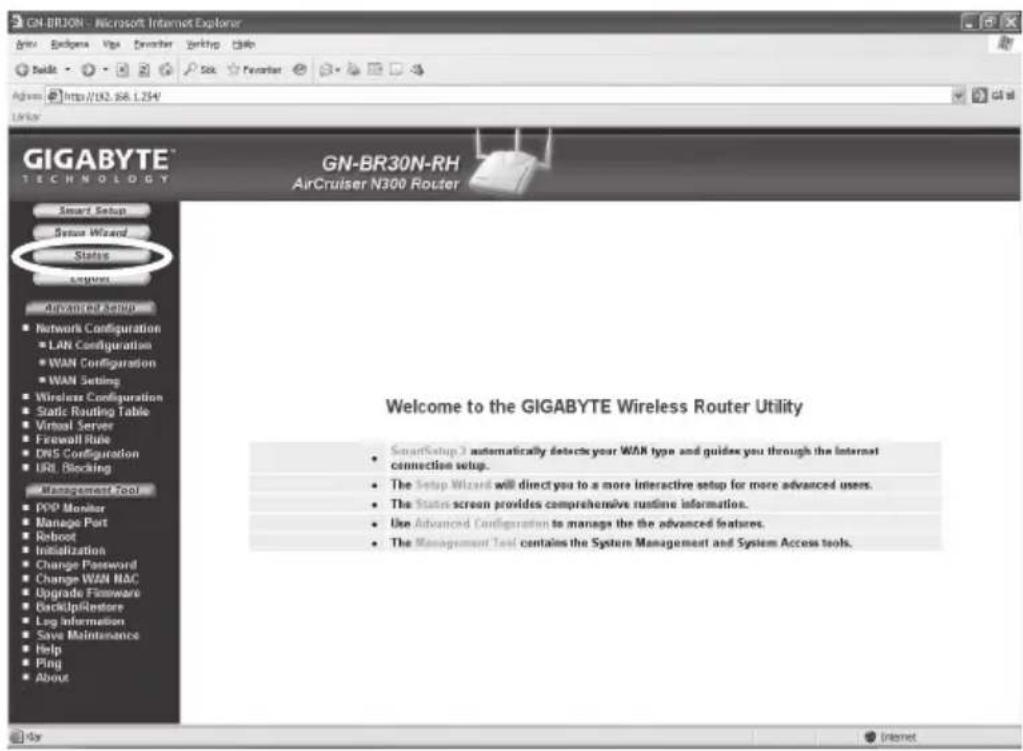 GIGABYTE GN-BR30N-RH - Konfigurering av GN-BR30N-RH - 3