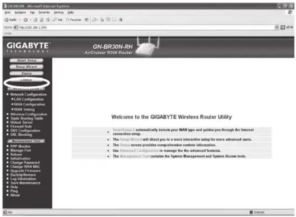 GIGABYTE GN-BR30N-RH - Konfigurointi, GN-BR30N-RH - 5