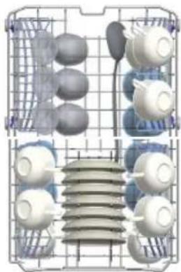 VOX LC4745E - Alternative basket loads Lower Basket - 2