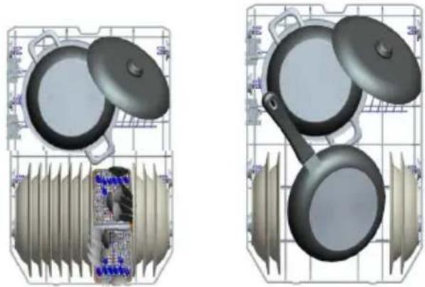 VOX LC4745E - Alternative basket loads Lower Basket - 1