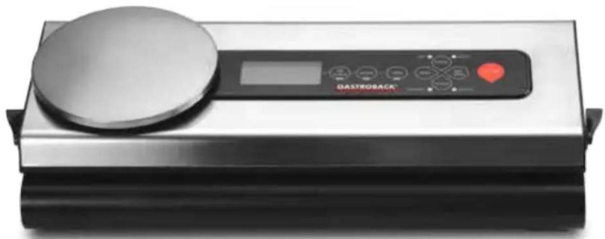 Gastroback Design Vacuum Sealer Advanced Scale 46012 - DESIGN VACUUM SEALER ADVANCED SCALE - 1