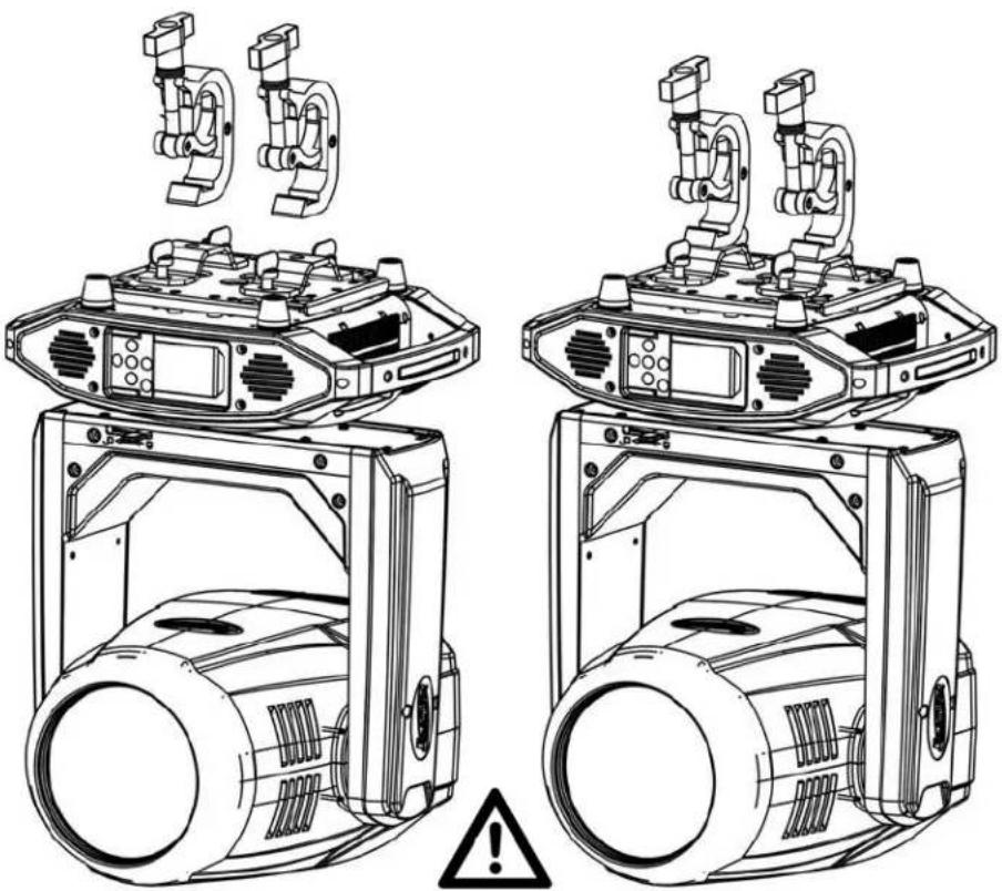 Elation Smarty Max - CLAMP INSTALLATION - 1