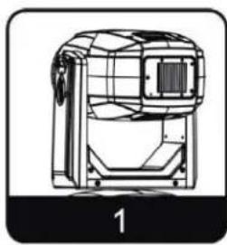 Elation Smarty Max - LAMP INSTALLATION PROCEDURE - 1