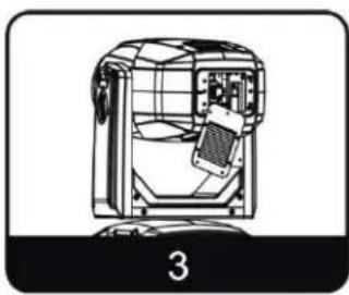 Elation Smarty Max - LAMP INSTALLATION PROCEDURE - 3