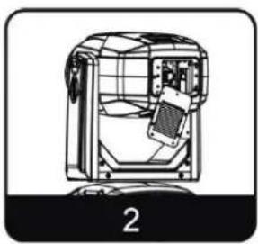 Elation Smarty Max - LAMP INSTALLATION PROCEDURE - 2