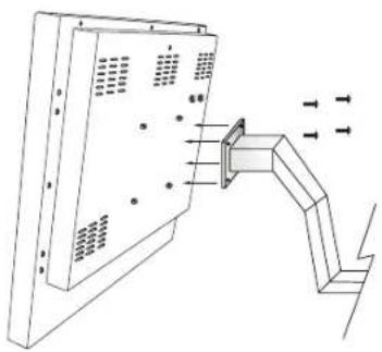 Vitek VTM-LCD203P - VESA WALL MOUNT / EXTENSION ARM INSTALLATION - 2
