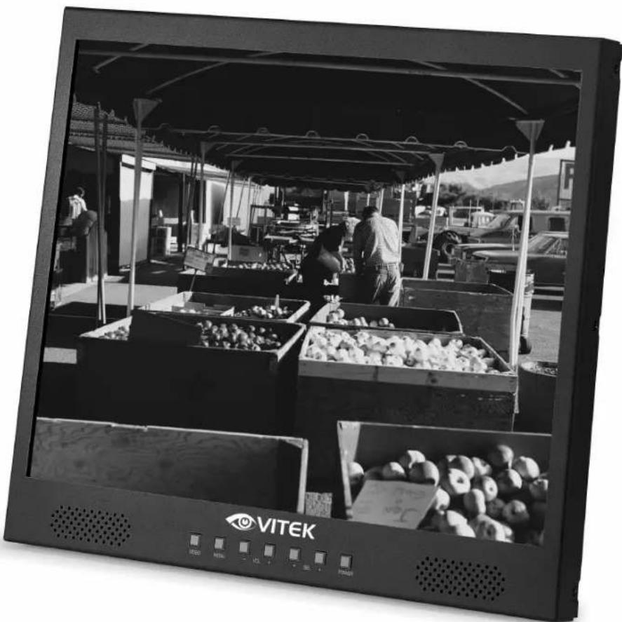 Vitek VTM-LCD203P - VTM-LCD203P 20.1" Professional LCD Monitor - 1
