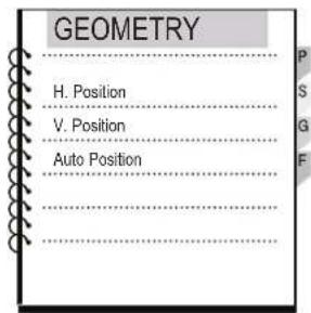 GEOMETRY H. Position V. Position Auto Position