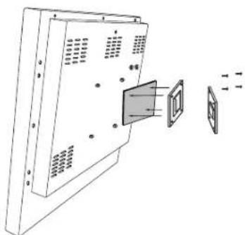 Vitek VTM-LCD203P - VESA WALL MOUNT / EXTENSION ARM INSTALLATION - 3