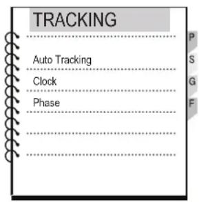 TRACKING Auto Tracking Clock Phase