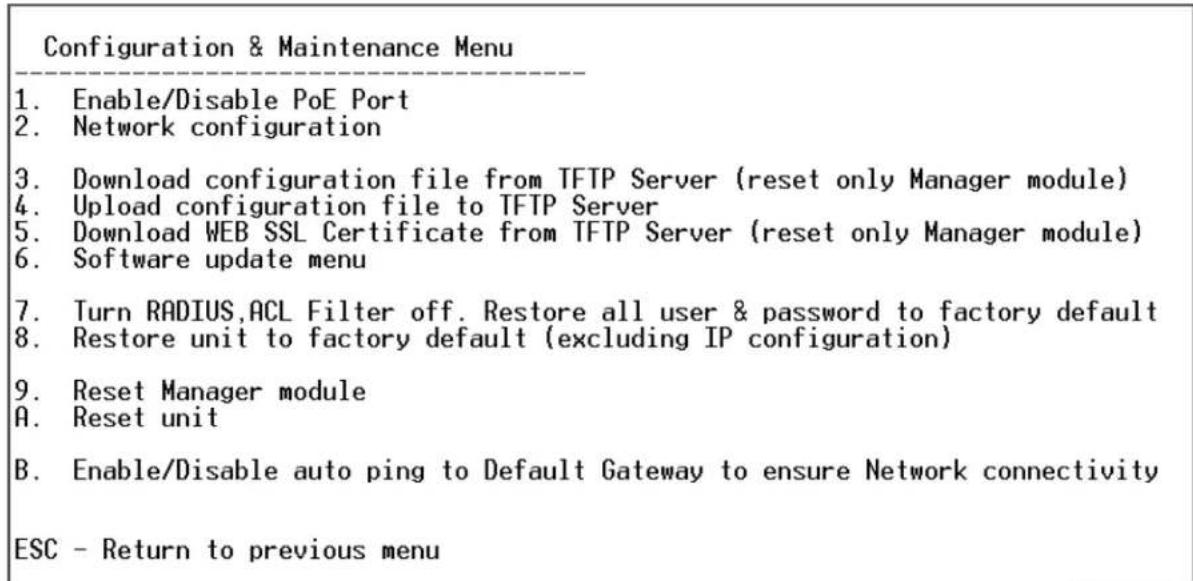 Microchip PD-9506-10GC - Telnet/SSH View and Configuration - 3