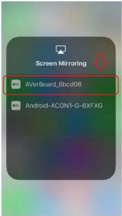 Screen Mirroring AVerBoard_8bcd08 Android-ACON1-G-8XFXG