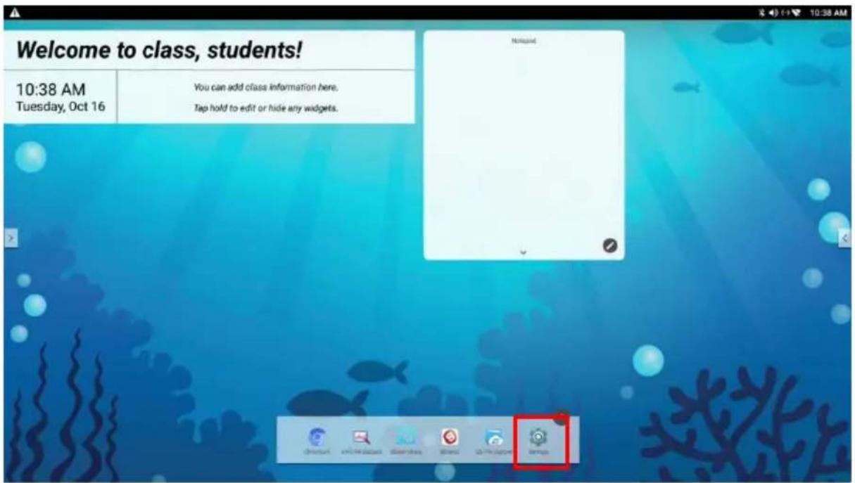 Welcome to class, students! 10:38 AM Tuesday, Oct 16 You can add class information here. Tap hold to edit or hide any widgets.