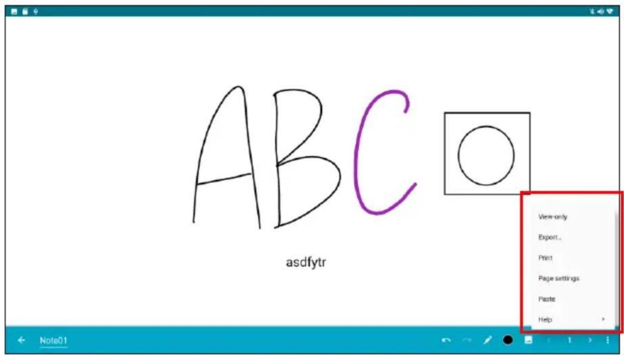 ABC asdfytr View-only Export.. Print Page settings Paste Help