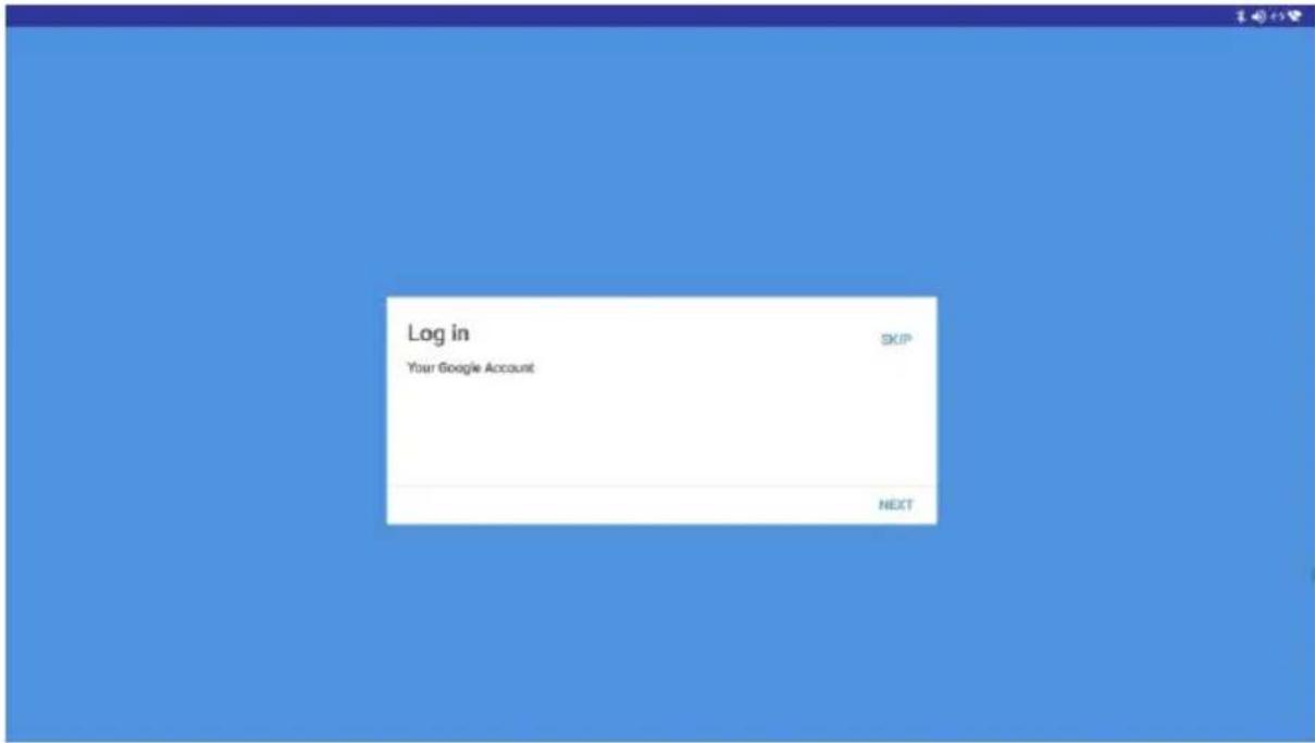 Log in Your Google Account SKIP NEXT