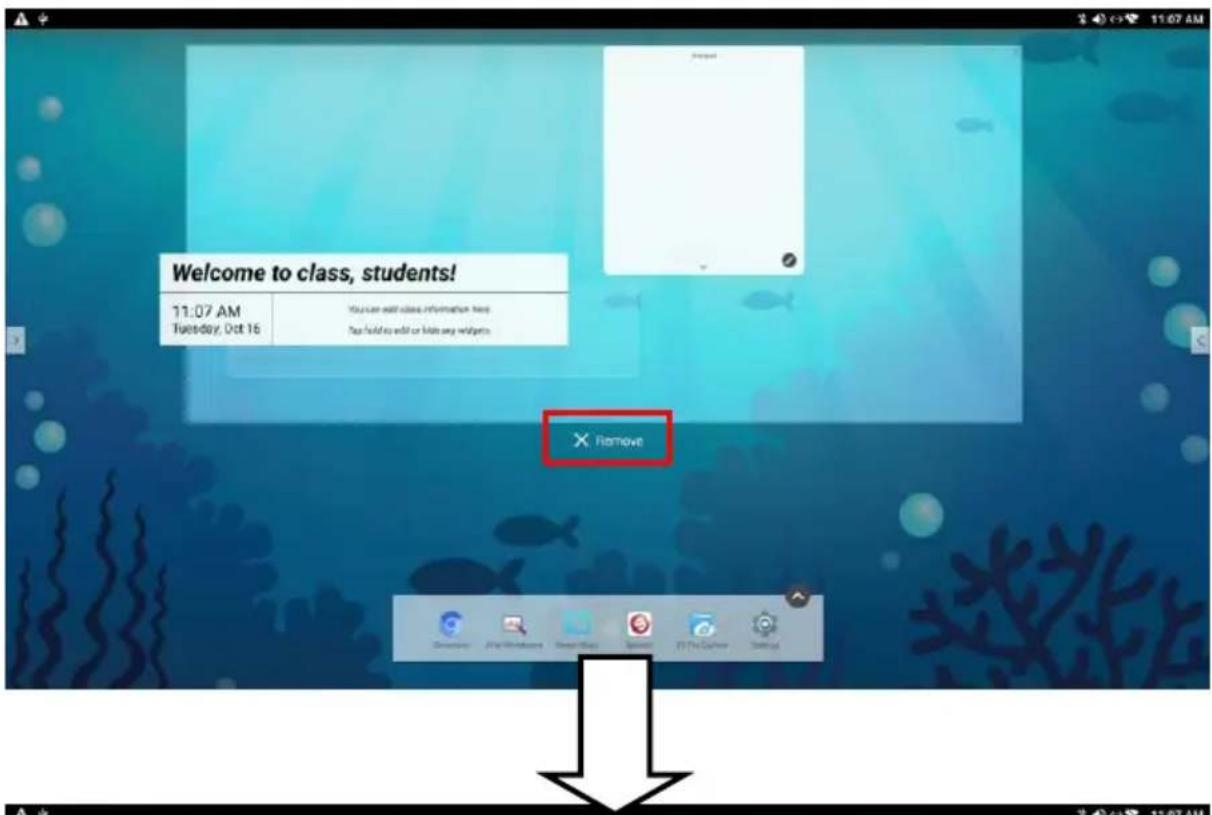 Welcome to class, students! 11:07 AM Tuesday, Oct 16 You can add class information here You should add or help any widgets X Remove