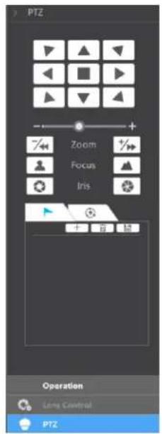 PTZ Zoom Focus Iris Operation Long Control PTZ