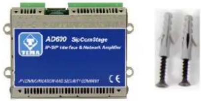 AD690 Sip-ComStage IP-SIP Interface & Network Amplifier P-CONNUNICATION AND SECURITY COMPANY ©