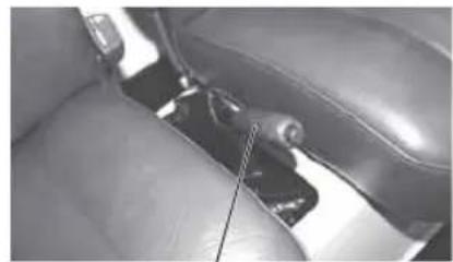 GEM eLXD (2015) - Park Brake Lever - 2