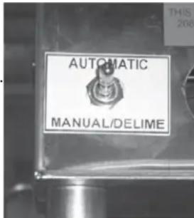 AUTOMATIC MANUAL/DELIME