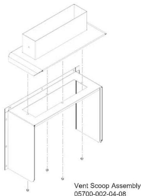 Vent Scoop Assembly 05700-002-04-08