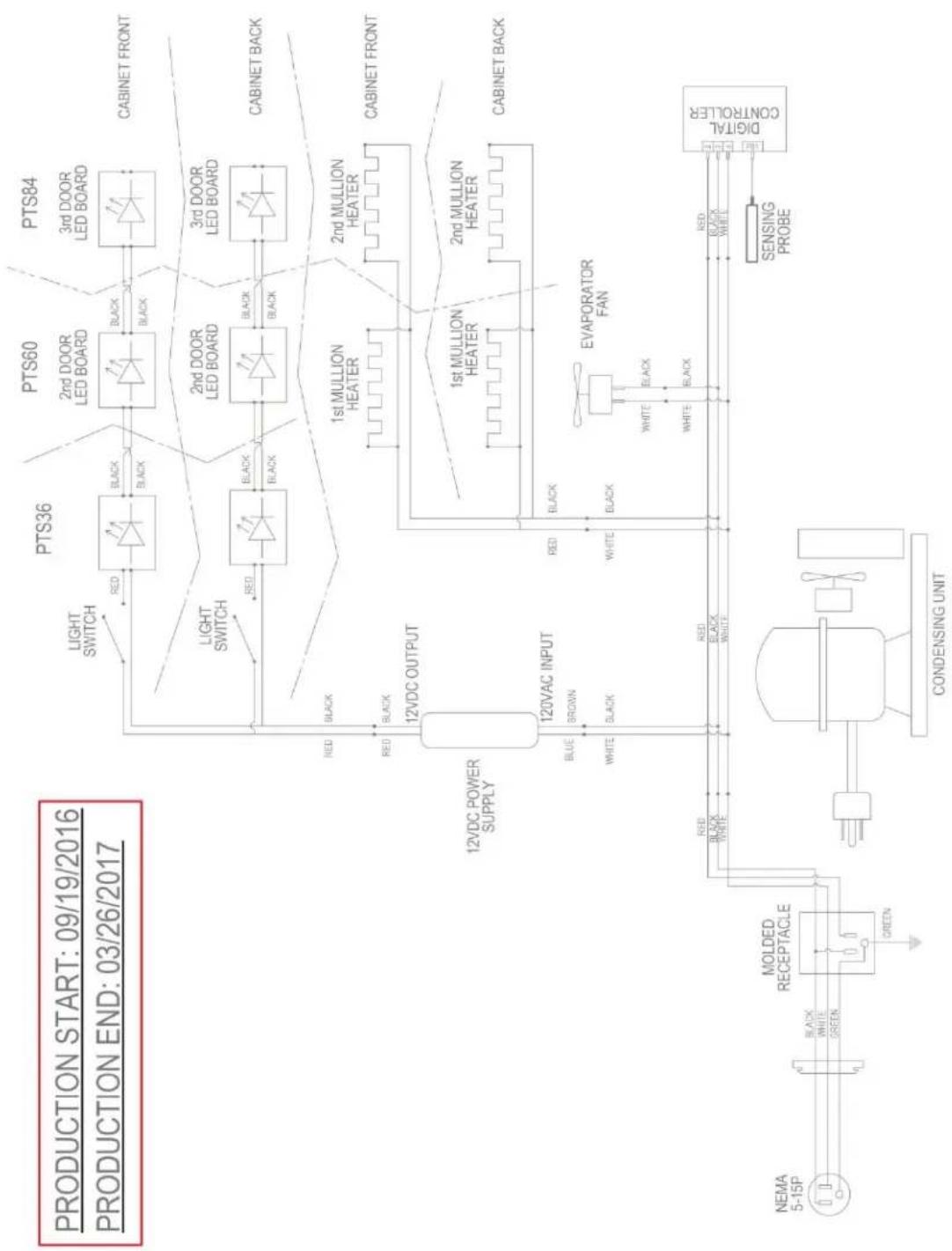 Perlick DDS108 - Wiring Diagrams - 12