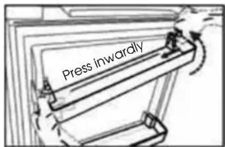 Press inwardly