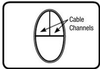 Ultimate Support MS-100B - Column Channels (MS-100 and MS-90) - 1