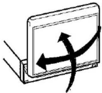 Pyle PLTS73FX - OPEN/CLOSETHE MONITOR AND ANGLE ADJUSTMENT - 4