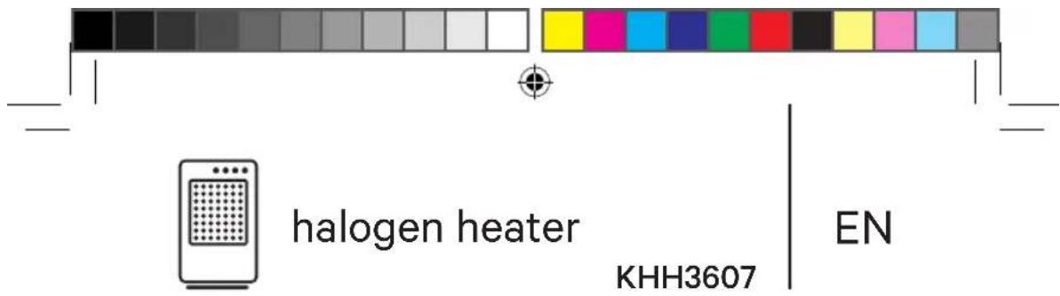 halogen heater KHH3607 EN