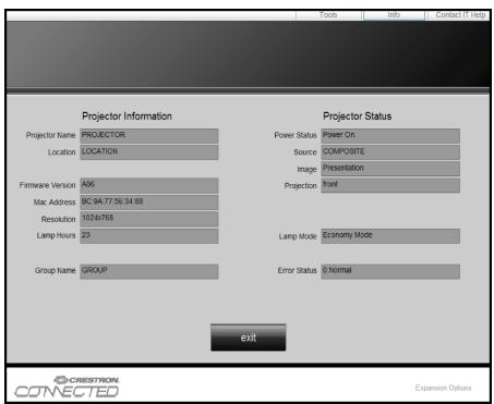 OPTOMA ZH550T - Comment utiliser un navigateur web pour contrôler votre projecteur - 3