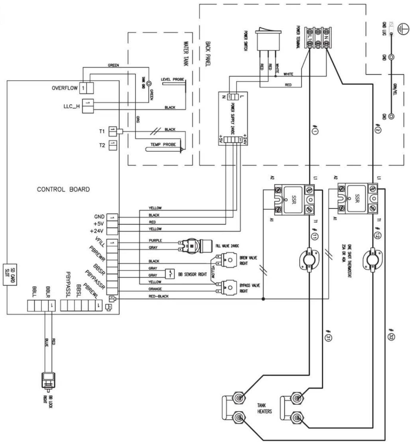 Fetco CBS-2152XTS2G - Parts and Wiring Diagrams - 8