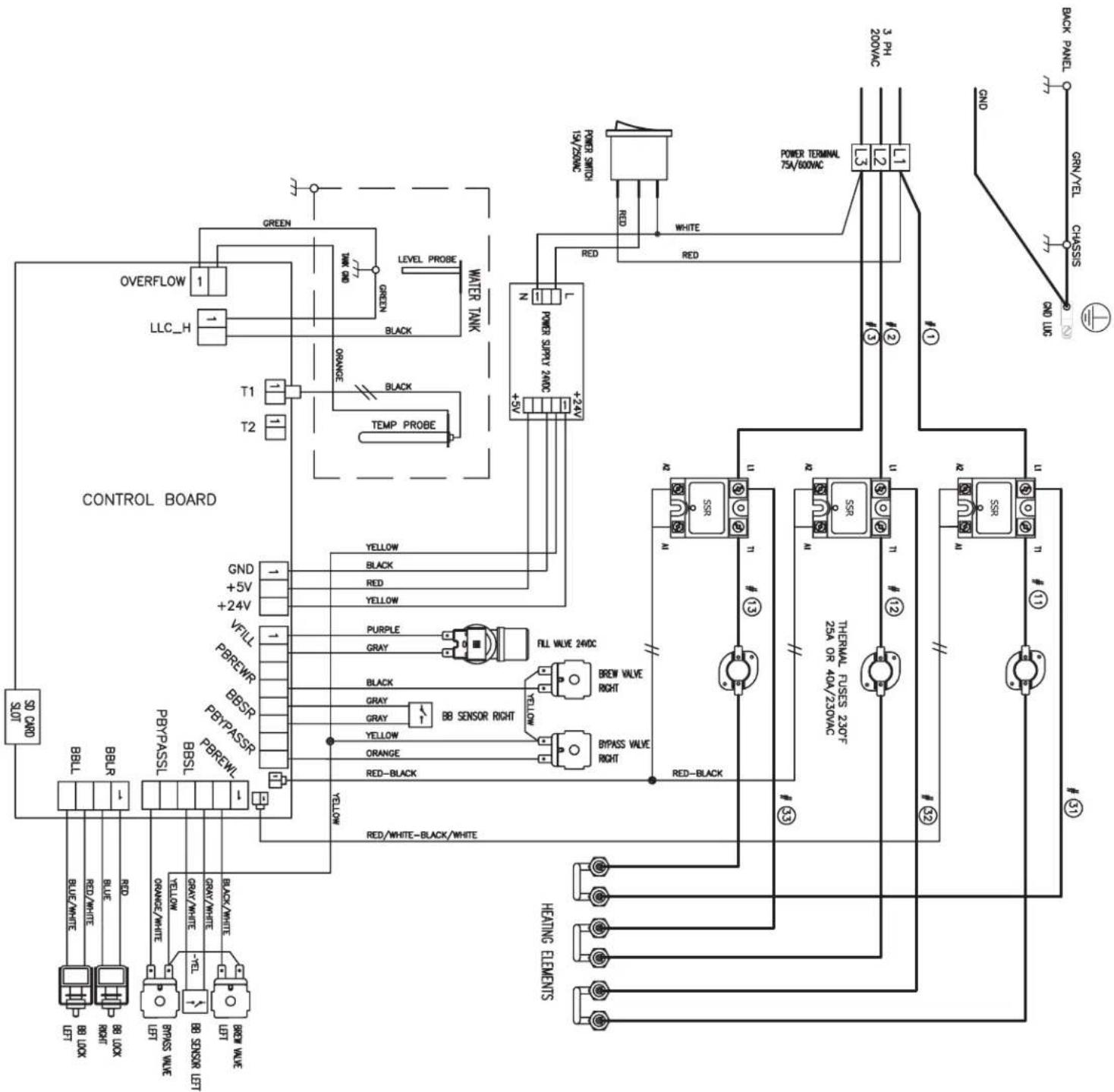 Fetco CBS-2152XTS2G - Parts and Wiring Diagrams - 7