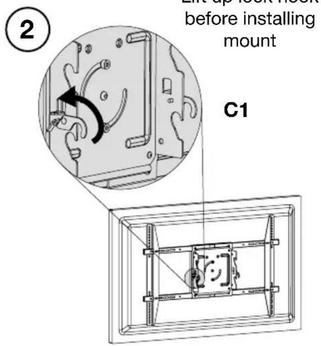 2 before installing mount C1