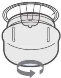 CORBERO CCHM603W - Sustitución de la lámpara - 1
