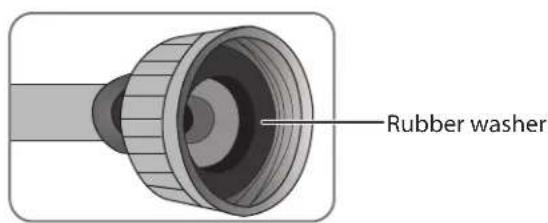 Rubber washer