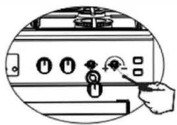 Heinner HFSC-SME60SL - Регулювання низької подачі газу для кранів плити: - 1