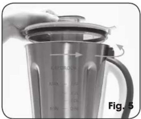 KAFIRROSHER AUX — 100 — 100 — 100 MIN — ON Fig. 5