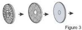PANASONIC NH-E70JA1 - Re-installing the filter - 1