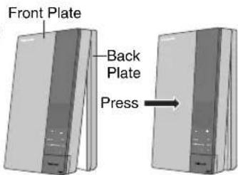 Front Plate Back Plate Press