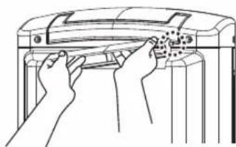 PANASONIC F-YCT17V - Installing the louver - 3