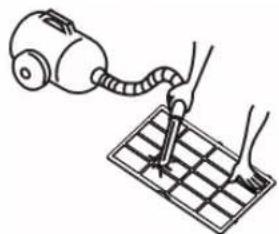 PANASONIC F-YCT17V - Remove dust and dirt using a vacuum cleaner etc. Do not operate the unit with a wet air filter inserted. - 1