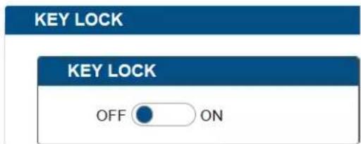 KEY LOCK KEY LOCK OFF ON