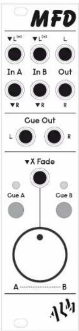 MFD ▼L (in) ▼L (in) L In A In B Out ▼R ▼R R Cue Out L R ▼X Fade Cue A Cue B A B