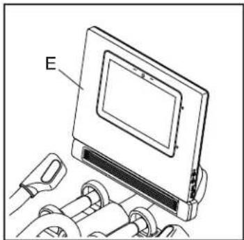 NordicTrack Commercial S10 Studio Cycle - How to Adjust the Position of the Console - 1